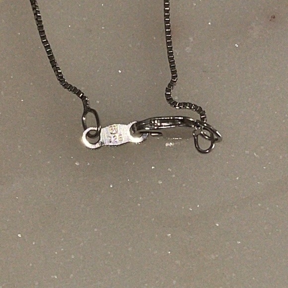 Sterling Silver Heart Necklace - Picture 4 of 7